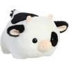 Aurora® Adorable Spudsters™ Tutie Cow Stuffed Animal – Round Shape Makes for Comforting Cuddles – Perfect for Kids All Ages and Animal Loving Adults – White 10 Inches