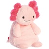 Aurora® Cuddly Huggle Pals Assuring Axolotl™ Stuffed Animal – Weighted Comfort – Endless Snuggles – Pink 12.5 Inches
