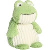 Aurora Cuddly Huggle Pals Fuzzy Frog Stuffed Animal – Weighted Comfort – Endless Snuggles – Green 12.5 Inches
