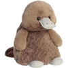 Aurora® Cuddly Huggle Pals Peaceful Platypus™ Stuffed Animal – Weighted Comfort – Endless Snuggles – Brown 12.5 Inches