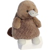 Aurora® Cuddly Huggle Pals Peaceful Platypus™ Stuffed Animal – Weighted Comfort – Endless Snuggles – Brown 12.5 Inches