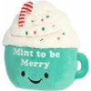 Aurora® Festive JUST Sayin’™ Mint to Be Merry™ Stuffed Animal – Expressive Characters for Seasonal Charm – Perfect for Holiday Decorations or Gifts – Green 9 Inches