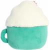 Aurora® Festive JUST Sayin’™ Mint to Be Merry™ Stuffed Animal – Expressive Characters for Seasonal Charm – Perfect for Holiday Decorations or Gifts – Green 9 Inches