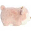 Aurora® Festive Spudsters™ Pinkee Reindeer™ Stuffed Animal – Round Shape Makes for Comforting Cuddles – Perfect for Holiday Decorations or Gifts – Pink 11.5 Inches