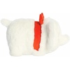 Aurora Festive Spudsters Winnie White Elephant Stuffed Animal – Round Shape Makes for Comforting Cuddles – Perfect for Holiday Decorations or Gifts – 11 Inches