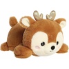 Aurora® Festive Too Cute™ Too Cute Rene Reindeer™ Stuffed Animal – Adorable Characters for Imaginative Play – Perfect for Holiday Decorations or Gifts – Brown 9.5 Inches