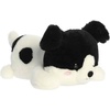 Aurora® Playful Too Cute™ Snorkels Puppy™ Stuffed Animal – Adorable Characters for Imaginative Play – Perfect for Birthdays, Adults and Kids All Ages – Black and White 10.5 Inches