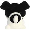 Aurora® Playful Too Cute™ Snorkels Puppy™ Stuffed Animal – Adorable Characters for Imaginative Play – Perfect for Birthdays, Adults and Kids All Ages – Black and White 10.5 Inches