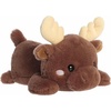 Aurora® Playful Too Cute™ Too Cute Matty Moose™ Stuffed Animal – Adorable Characters for Imaginative Play – Perfect for Birthdays, Adults and Kids All Ages – Brown 10 Inches