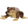Aurora® Realistic Miyoni® American Bullfrog Stuffed Animal – Lifelike Details Make a Cherished Companion – Perfect for Decorating Bedrooms or Classrooms – Brown 11 Inches