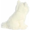 Aurora® Realistic Miyoni® Arctic Fox Stuffed Animal – Lifelike Details Make a Cherished Companion – Perfect for Decorating Bedrooms or Classrooms – White 8 Inches