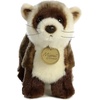 Aurora® Realistic Miyoni® Black Footed Ferret Stuffed Animal – Lifelike Details Make a Cherished Companion – Perfect for Decorating Bedrooms or Classrooms – Brown 10.5 Inches