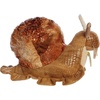 Aurora® Realistic Miyoni® Garden Snail Stuffed Animal – Lifelike Details Make a Cherished Companion – Perfect for Decorating Bedrooms or Classrooms – Brown 7.5 Inches