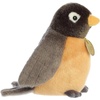 Aurora® Realistic Miyoni® Robin Stuffed Animal – Lifelike Details Make a Cherished Companion – Perfect for Decorating Bedrooms or Classrooms – Black 6 Inches