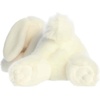 Aurora Realistic Miyoni Sleepy Bunny Stuffed Animal – Lifelike Details Make a Cherished Companion – Perfect for Decorating Bedrooms or Classrooms – White 12 Inches