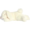 Aurora Realistic Miyoni Sleepy Bunny Stuffed Animal – Lifelike Details Make a Cherished Companion – Perfect for Decorating Bedrooms or Classrooms – White 12 Inches