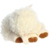 Aurora Realistic Miyoni Sleepy Lamb Stuffed Animal – Lifelike Details Make a Cherished Companion – Perfect for Decorating Bedrooms or Classrooms – White 10 Inches
