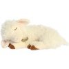 Aurora Realistic Miyoni Sleepy Lamb Stuffed Animal – Lifelike Details Make a Cherished Companion – Perfect for Decorating Bedrooms or Classrooms – White 10 Inches