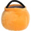 Aurora Spooky Palm Pals Party Sized Bucky Candy Bucket Stuffed Animal – Fun Seasonal Plush in Bigger Sizes – Perfect for Halloween Decorations and Gifts – Orange 7 Inches