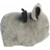 Aurora® Spooky Spudsters™ Beatriz Bat™ Stuffed Animal – Round Shape Makes for Comforting Cuddles – Perfect for Halloween Decorations and Gifts – Gray 9.5 Inches