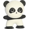 Aurora® Toys Engaging Mini Panda Suction Buddies Toy – Classic Trinkets for Playful Fun – Perfect for Kids, Parents, and Birthday Gifts – White, Black 3.75 Inches