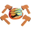 Aurora® Toys Engaging Sportling™ Combo Axe + Dart Throwing Set – Physical Activity – Long-Lasting Enjoyment – Orange 18.5 Inches