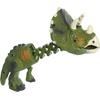 Aurora® Toys Engaging Triceratops Grabber Toy – Endless Fun – Screen-Free Entertainment – Green 7.75 Inches