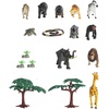 Aurora® Toys Timeless Habitat™ Animals of The Wild Play Set Toy – Imaginative Play – Unplugged Play – Multicolor 6 Inches