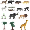 Aurora® Toys Timeless Habitat™ Animals of The Wild Play Set Toy – Imaginative Play – Unplugged Play – Multicolor 6 Inches
