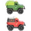 Aurora® Toys Versatile Wheatley™ City Truck Duo Toy – Used to Create Exciting Storylines – for Play Time, Creative Kids and Parents – Green, Red 10 Inches