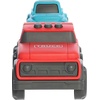 Aurora® Toys Versatile Wheatley™ Flatbed Hauler Toy – Used to Create Exciting Storylines – for Play Time, Creative Kids and Parents – Red, Blue 9.5 Inches