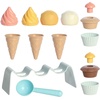 Aurora® Toys Versatile Wheatley™ Ice Cream and Cupcakes Set – Used to Create Exciting Storylines – for Creative Kids and Parents – Multicolor 15 Piece Set