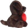 Aurora Witty JUST SAYIN’ Best Friend Fur-Ever! Dog Stuffed Animal – Soft Keepsake for Loved Ones – Perfect for Decorating Rooms and Valentine’s Day – Brown 7.5 Inches