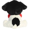 Aurora Witty JUST SAYIN’ Love You-Fur-Real Dog Stuffed Animal – Soft Keepsake for Loved Ones – Perfect for Decorating Rooms and Valentine’s Day – Black 7.5 Inches