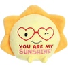 Aurora Witty JUST SAYIN’ You Are My Sunshine Sun Stuffed Animal – Soft Keepsake for Loved Ones – Perfect for Decorating Rooms and Valentine’s Day – Yellow 9.5 Inches