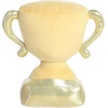 Aurora® Witty JUST Sayin’™ #1 Bestie Trophy™ Stuffed Animal – Expressive Characters for Decorative Charm – Quirky Birthday Gifts for Kids and Adults – Gold 10 Inches