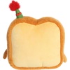 Aurora® Witty JUST Sayin’™ A Birthday Toast™ Stuffed Animal – Expressive Characters for Decorative Charm – Quirky Birthday Gifts for Kids and Adults – Brown 8 Inches