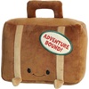 Aurora® Witty JUST Sayin’™ Adventure Bound™ Stuffed Animal – Expressive Characters for Decorative Charm – Quirky Birthday Gifts for Kids and Adults – Brown 9 Inches