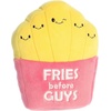 Aurora® Witty JUST Sayin’™ Fries Before Guys™ Stuffed Animal – Expressive Characters for Decorative Charm – Quirky Birthday Gifts for Kids and Adults – Yellow 9 Inches