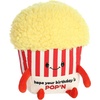 Aurora Witty JUST Sayin’ Poppin’ Birthday Stuffed Animal – Expressive Characters – Quirky Gift Ideas – Yellow 9.5 Inches