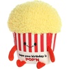 Aurora Witty JUST Sayin’ Poppin’ Birthday Stuffed Animal – Expressive Characters – Quirky Gift Ideas – Yellow 9.5 Inches
