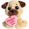 Aurora Witty JUST Sayin’ Puggin’ Love You Stuffed Animal – Expressive Characters – Quirky Gift Ideas – Brown 8.5 Inches