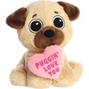 Aurora Witty JUST Sayin’ Puggin’ Love You Stuffed Animal – Expressive Characters – Quirky Gift Ideas – Brown 8.5 Inches