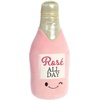 Aurora® Witty JUST Sayin’™ Rosé All Day™ Stuffed Animal – Expressive Characters for Decorative Charm – Quirky Birthday Gifts for Kids and Adults – Pink 11.5 Inches