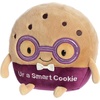 Aurora® Witty JUST Sayin’™ Ur A Smart Cookie™ Stuffed Animal – Expressive Characters for Decorative Charm – Quirky Birthday Gifts for Kids and Adults – Brown 8 Inches