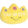 Aurora® Witty JUST Sayin’™ Yas Queen! Crown™ Stuffed Animal – Expressive Characters – Quirky Gift Ideas – Yellow 7 Inches