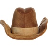 Aurora® Witty JUST Sayin’™ Yee Haw Cowboy Hat™ Stuffed Animal – Expressive Characters for Decorative Charm – Quirky Birthday Gifts for Kids and Adults – Brown 11 Inches