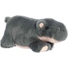 Aurora® Adorable Mini Flopsie™ Pygmy Hippo Calf™ Stuffed Animal – Mini Companions Ready for Playful Adventures – for Kids All Ages, Toddlers, Adults, and Families – Gray 8 Inches