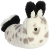 Aurora® Adorable Mini Flopsie™ Serene Sea Bunny™ Stuffed Animal – Mini Companions Ready for Playful Adventures – for Kids All Ages, Toddlers, Adults, and Families – White 6 Inches