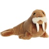 Aurora® Adorable Mini Flopsie™ Wallace Walrus™ Stuffed Animal – Mini Companions Ready for Playful Adventures – for Kids All Ages, Toddlers, Adults, and Families – Brown 8 Inches